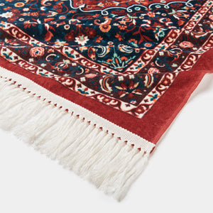 Slowtide Haven Beach Towel Red