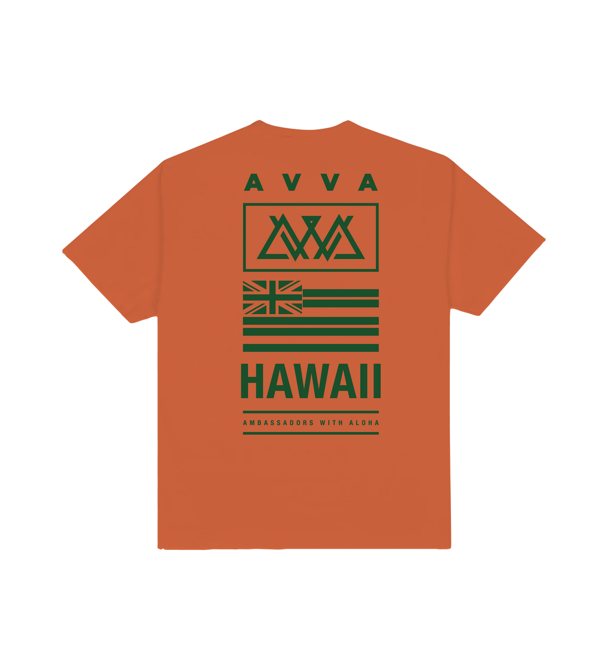 AVVA Team Hawaii T-Shirt Orange