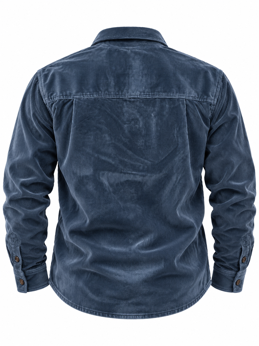 SantoLoco Bombazine Long Sleeve Shirt - Blue