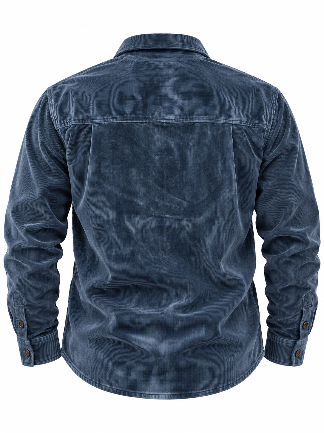SantoLoco Bombazine Long Sleeve Shirt - Blue
