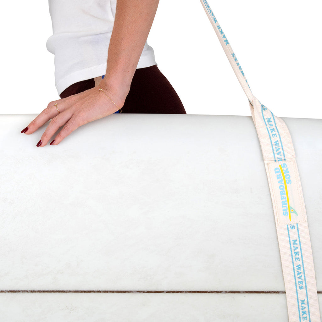 Surfboard Soks Make Waves Tea Tree Surfboard Carry Strap