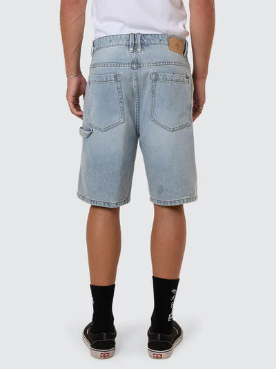 Thrills Slacker Denim Short - Dusk