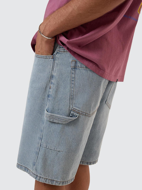 Thrills Slacker Denim Short - Dusk