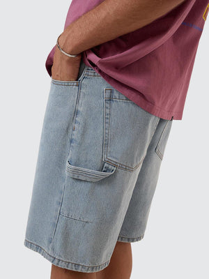 Thrills Slacker Denim Short - Dusk