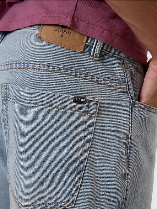 Thrills Slacker Denim Short - Dusk