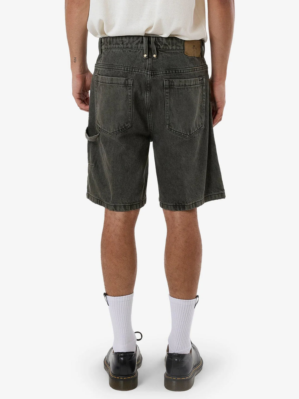 Thrills Slacker Denim Short - Tarmac