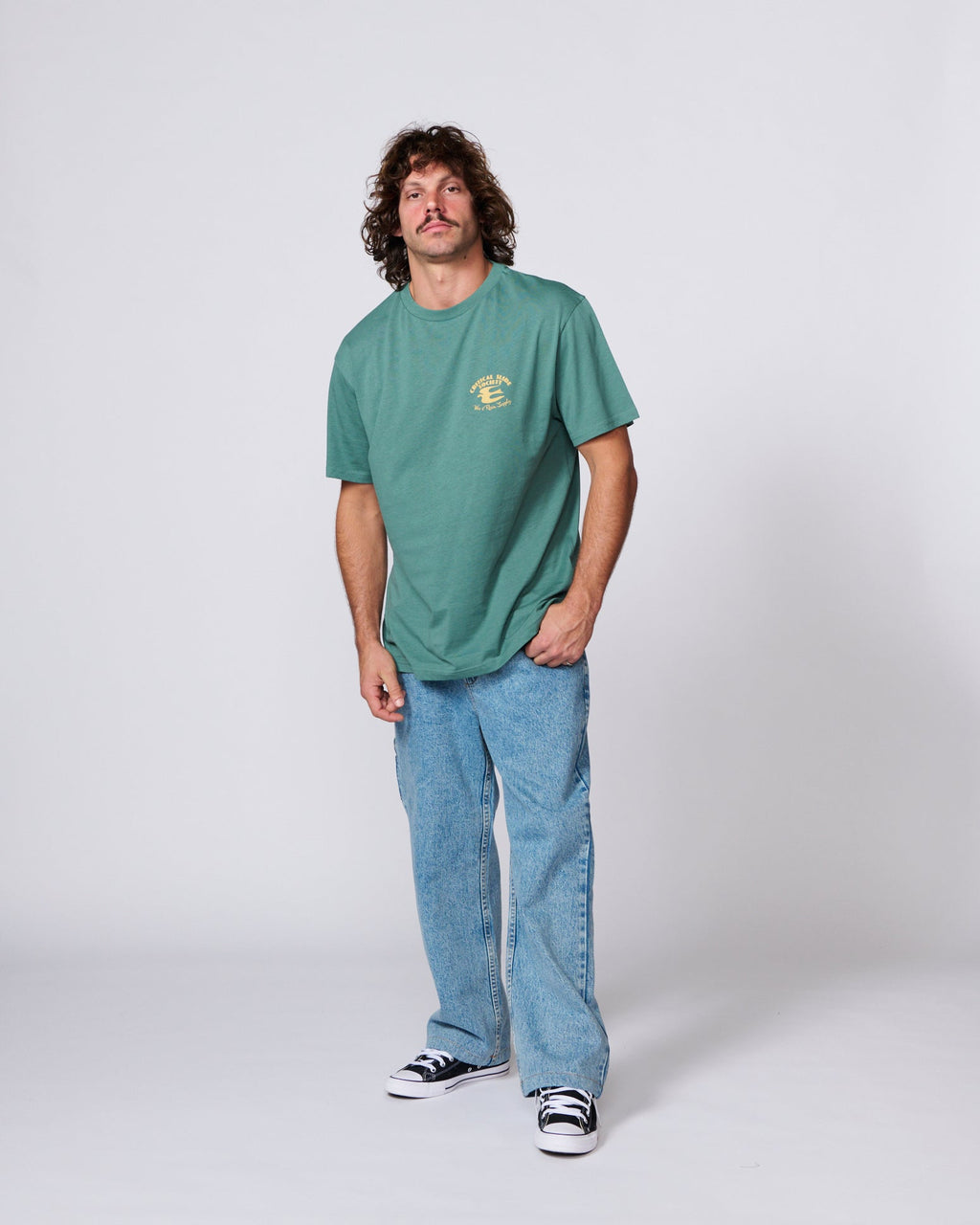 TCSS Little Wing Tee Bottle Green