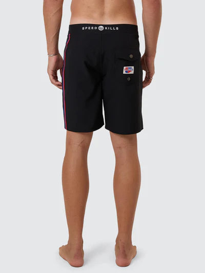 Thrills Anarchy In Paradise Boardshort - Black