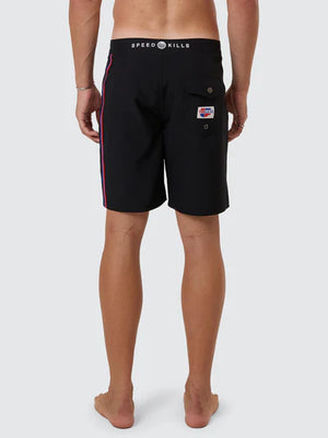 Thrills Anarchy In Paradise Boardshort - Black