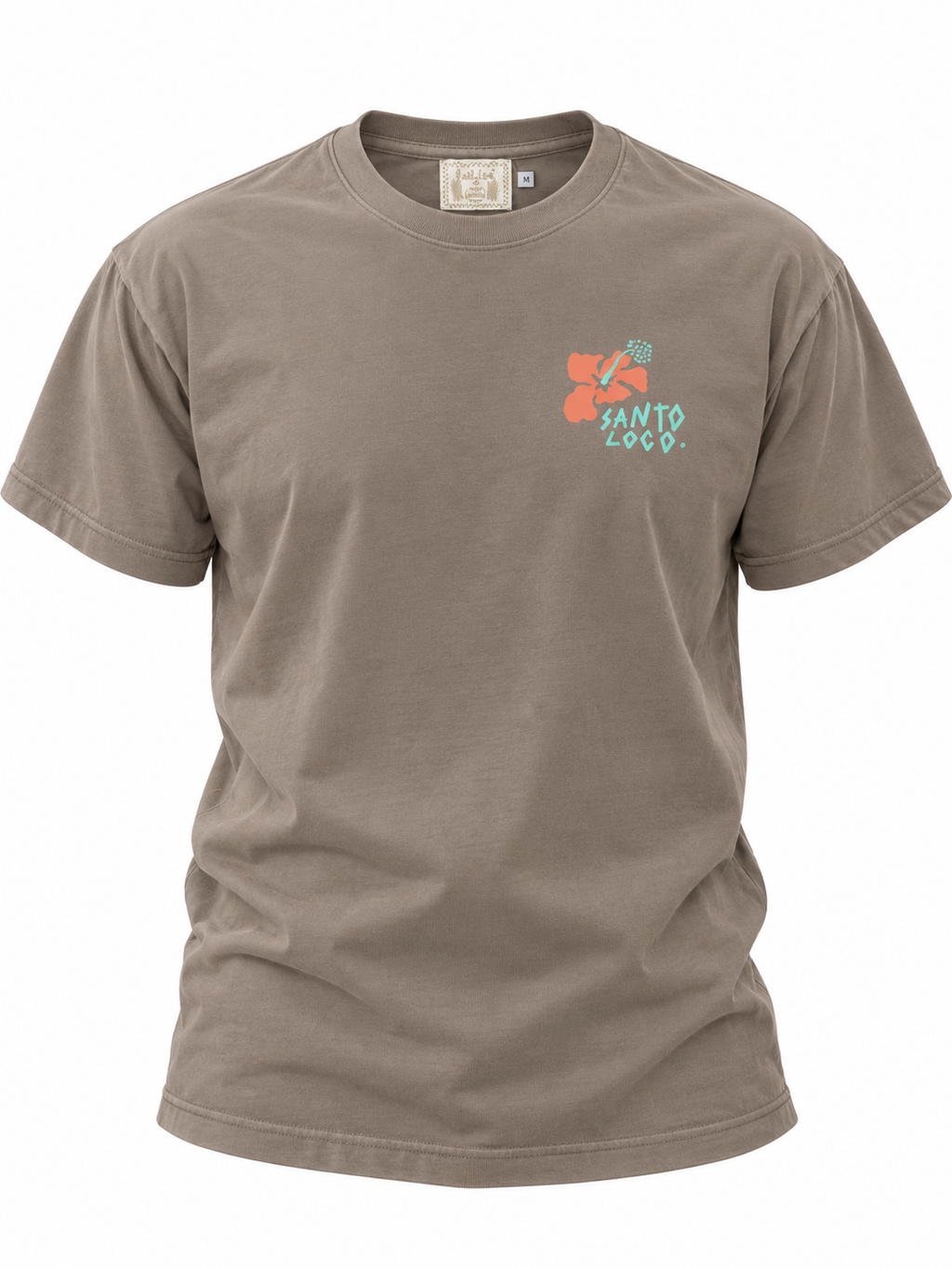 SantoLoco Lizzy Art Tee - Brown