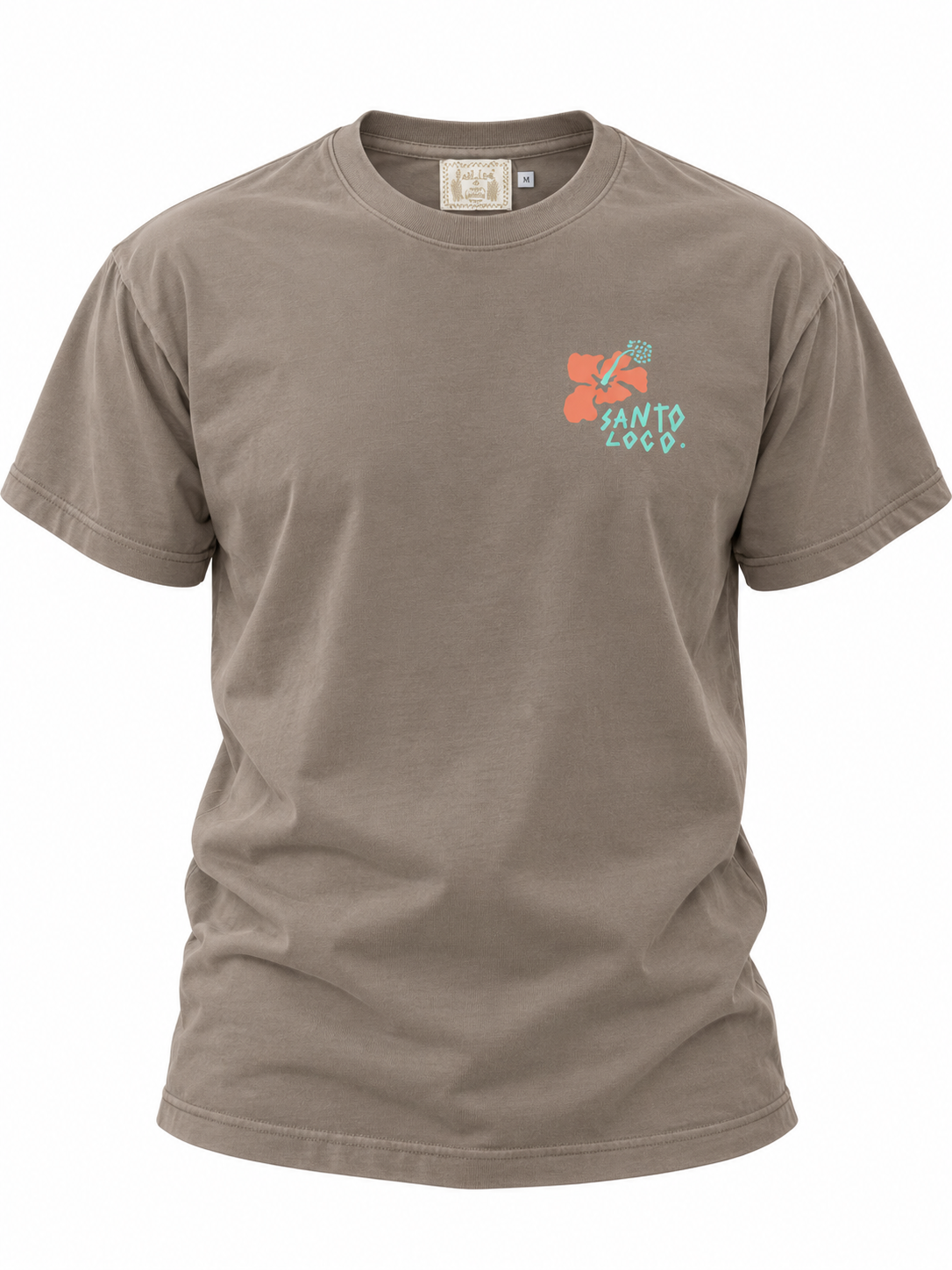 SantoLoco Lizzy Art Tee - Brown