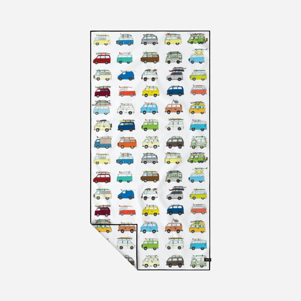 Slowtide Van Life Performance Quick-Dry Travel Towel White