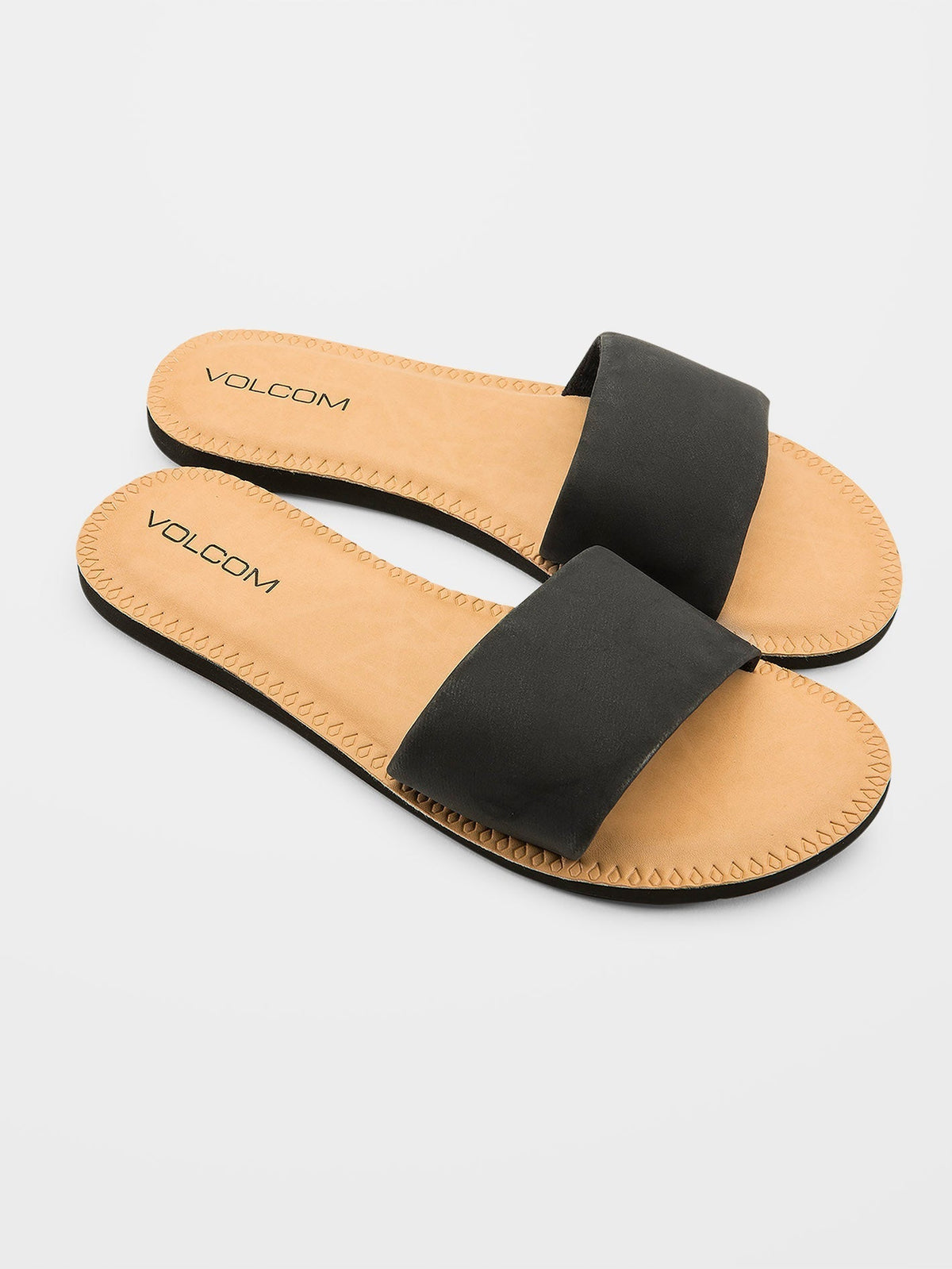 Volcom Simple Slide Sandals Black