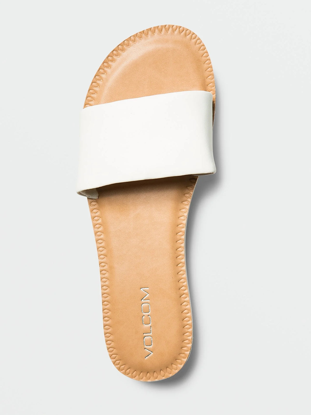 Volcom Simple Slide Sandals Cream