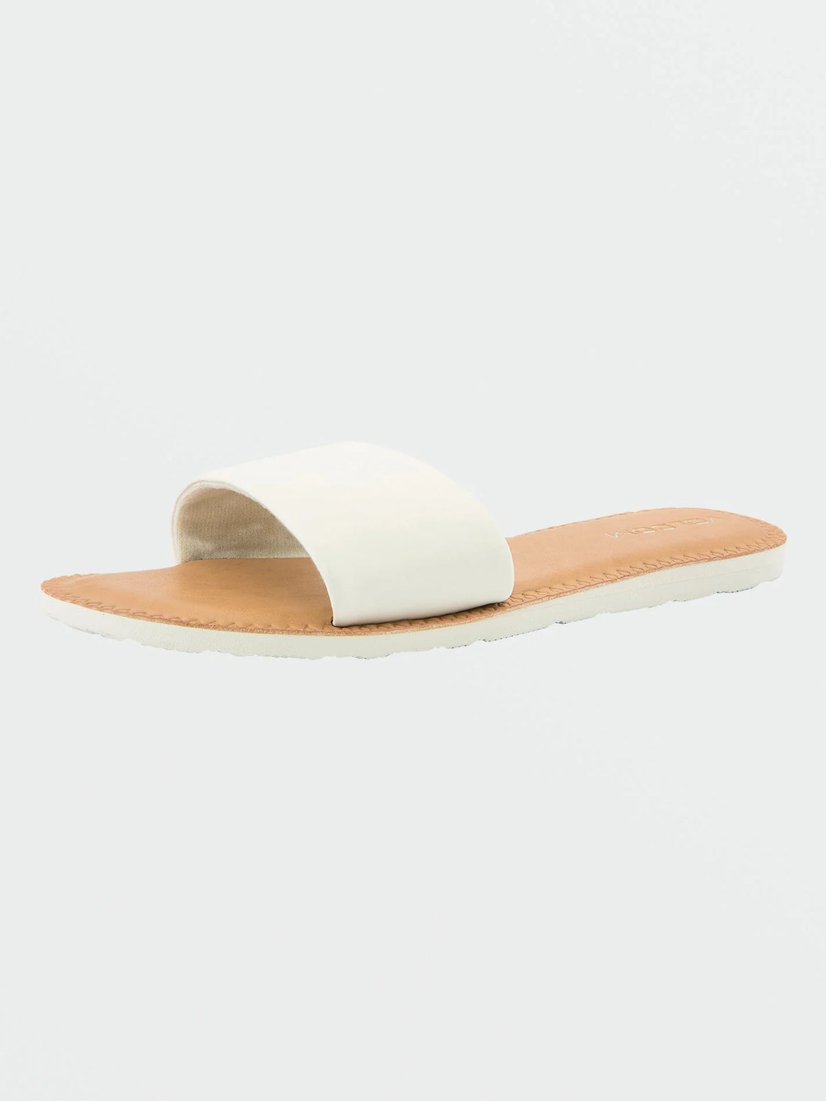 Volcom Simple Slide Sandals Cream
