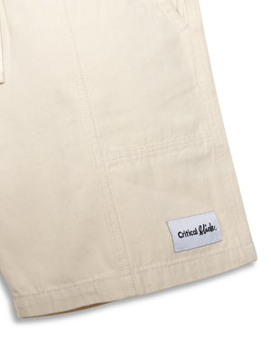 TCSS All Day Canvas Short Ecru
