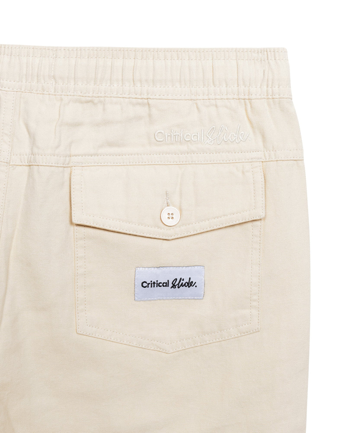 TCSS All Day Canvas Short Ecru