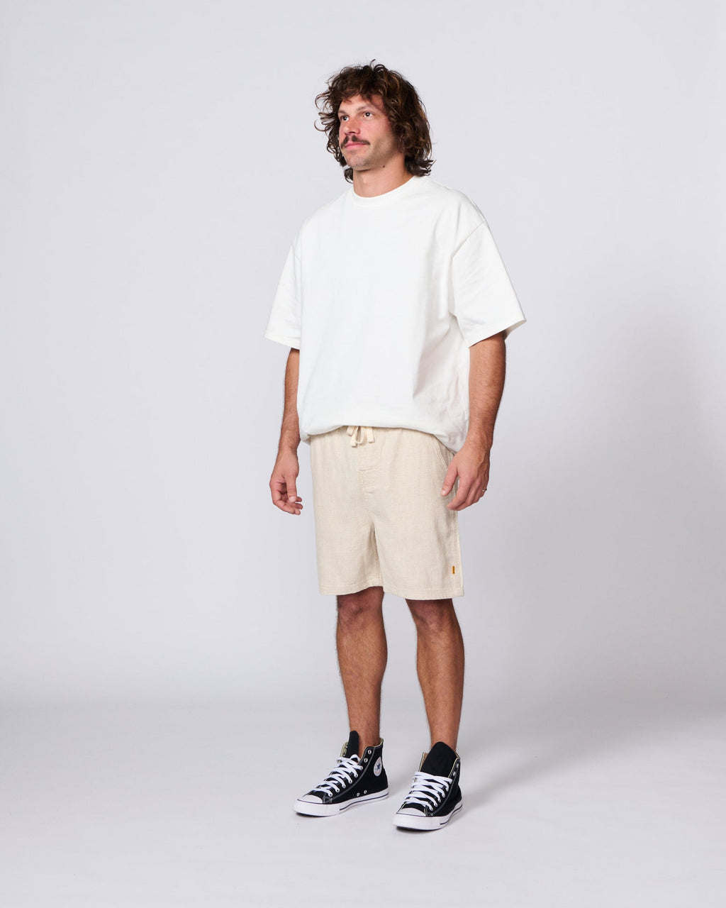 TCSS Cruiser Linen Walkshort Ecru