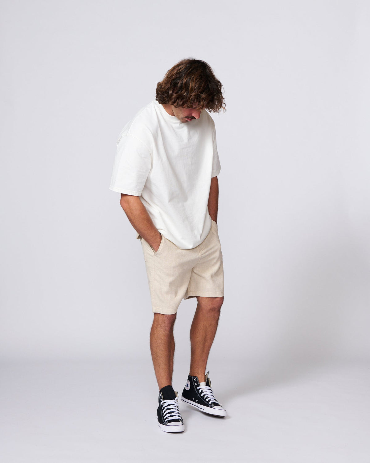TCSS Cruiser Linen Walkshort Ecru