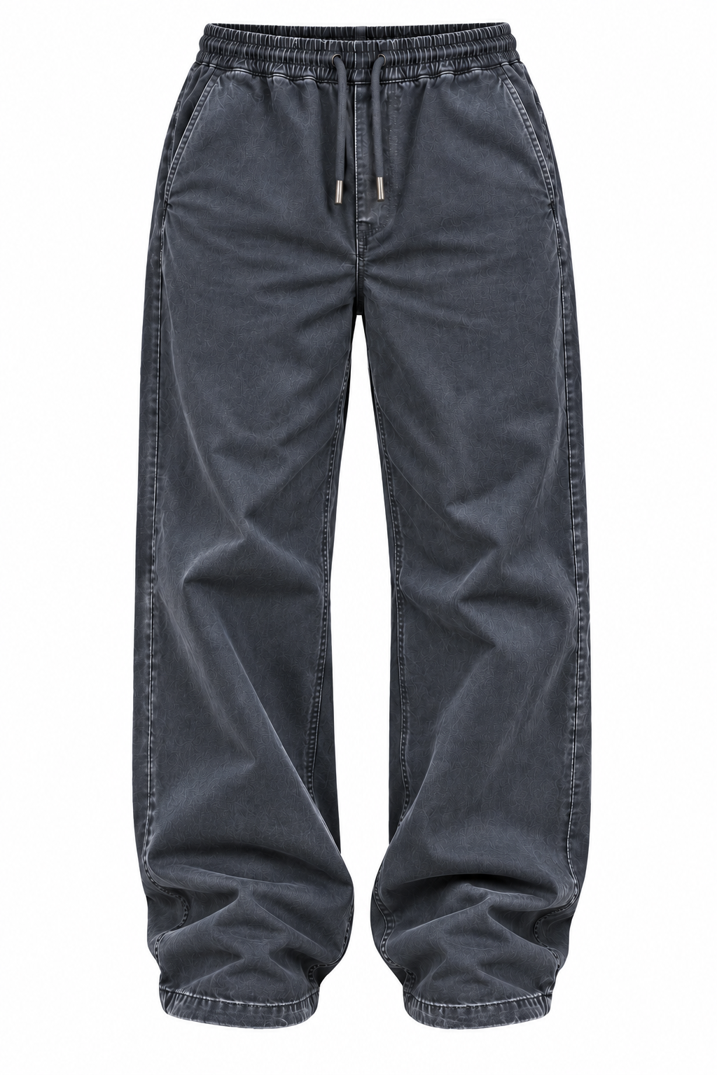 Santoloco Loose Fit Twill Pants - Black