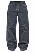 Santoloco Loose Fit Twill Pants - Black