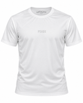 SantoLoco Short Sleeve Performance Shirt - Peace Off White