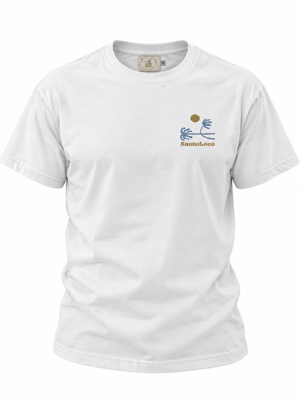 SantoLoco Lizzy Art Tee - White