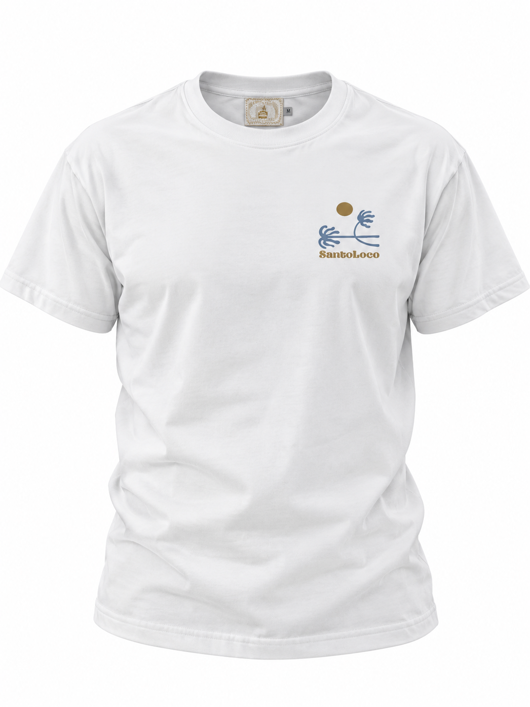 SantoLoco Lizzy Art Tee - White