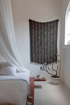 Shapes Tapestry: Vintage Olive