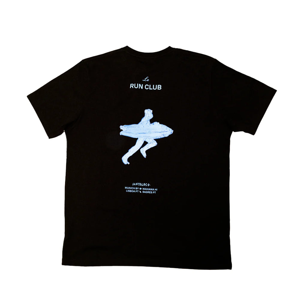 SantoLoco Run Club Shirt Black