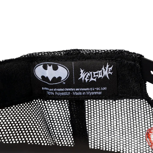 Batman Trucker Hat Black