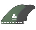 Futures Britt Merrick Fiberglass Twin Fins Green/Grey - SantoLoco Hawaii