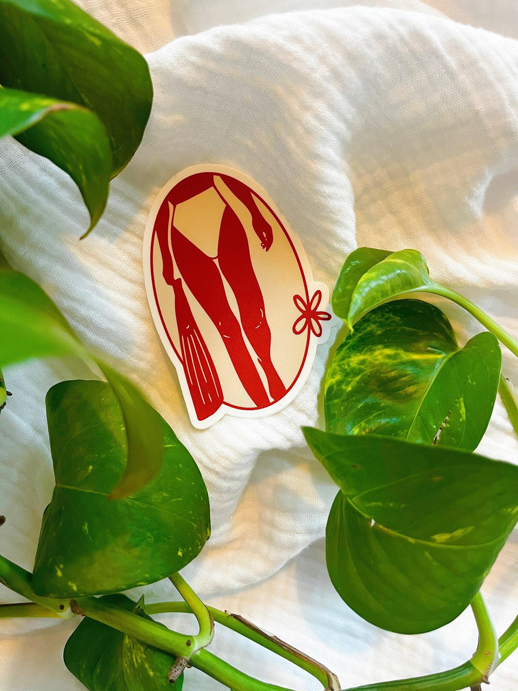 Sunny Weeks "Mermaid Tail" Sticker