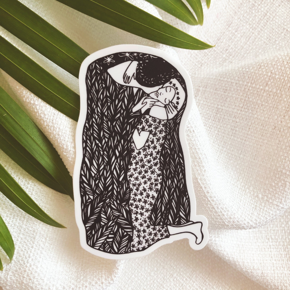 Sunny Weeks "The Kiss" Sticker