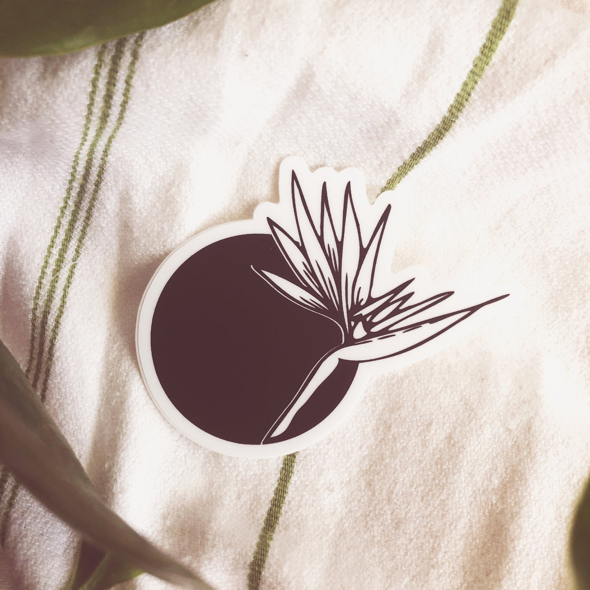 Sunny Weeks "Quiet Space" Sticker