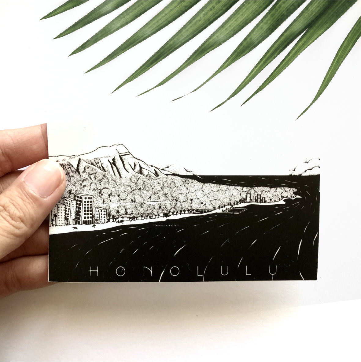 Sunny Weeks "Honolulu" Sticker