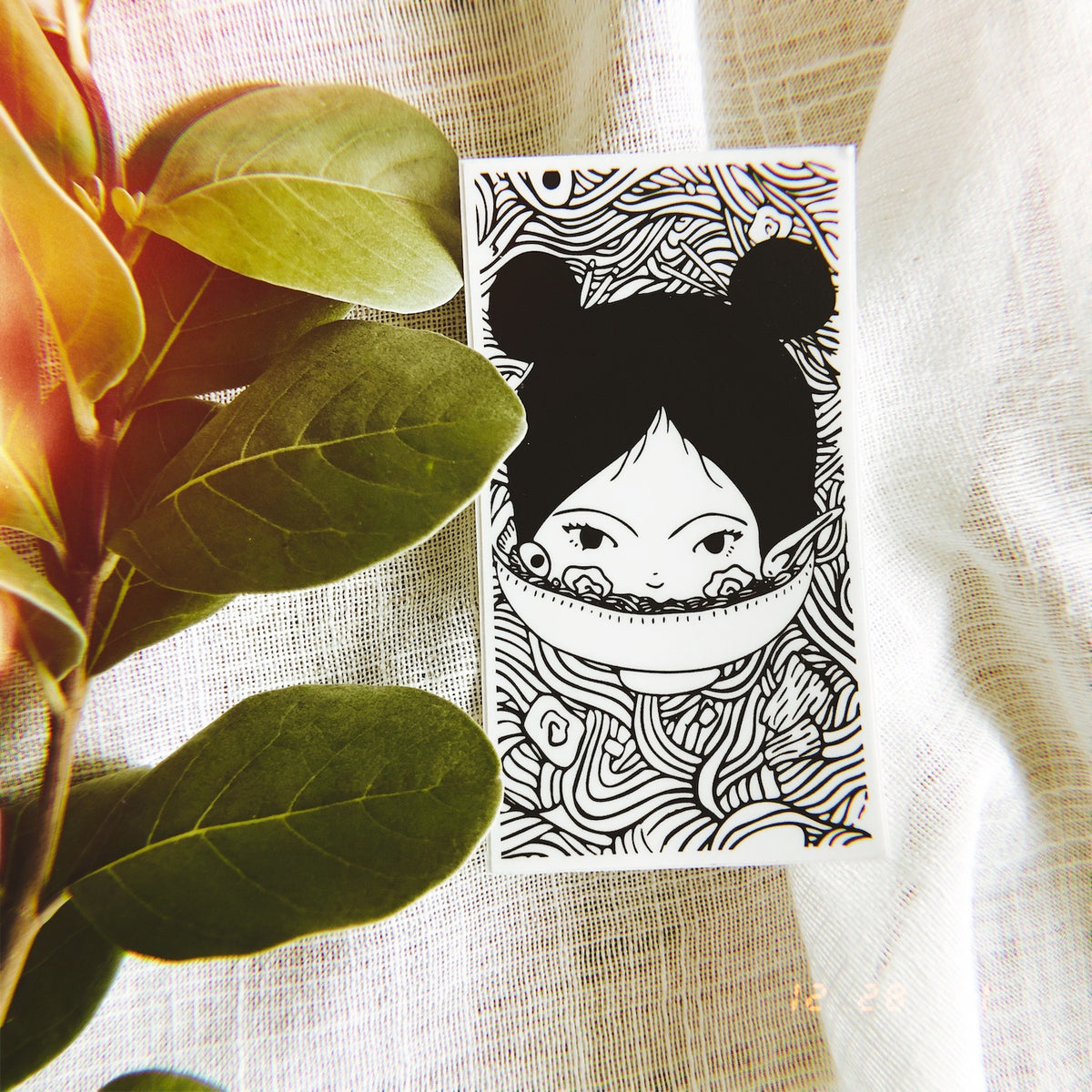 Sunny Weeks "Fishcake" Sticker