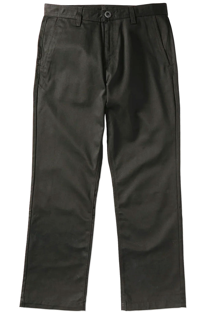 Volcom Frickin Skate Chino Pants Asphalt Black