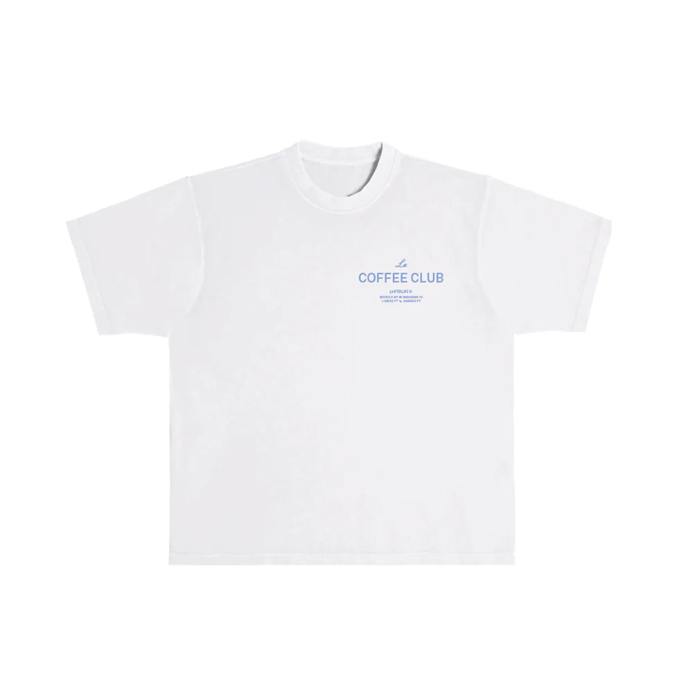 SantoLoco Le Coffee Club Shirt White