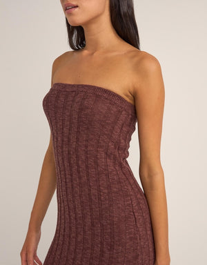 Rhythm Koko Strapless Knit Dress