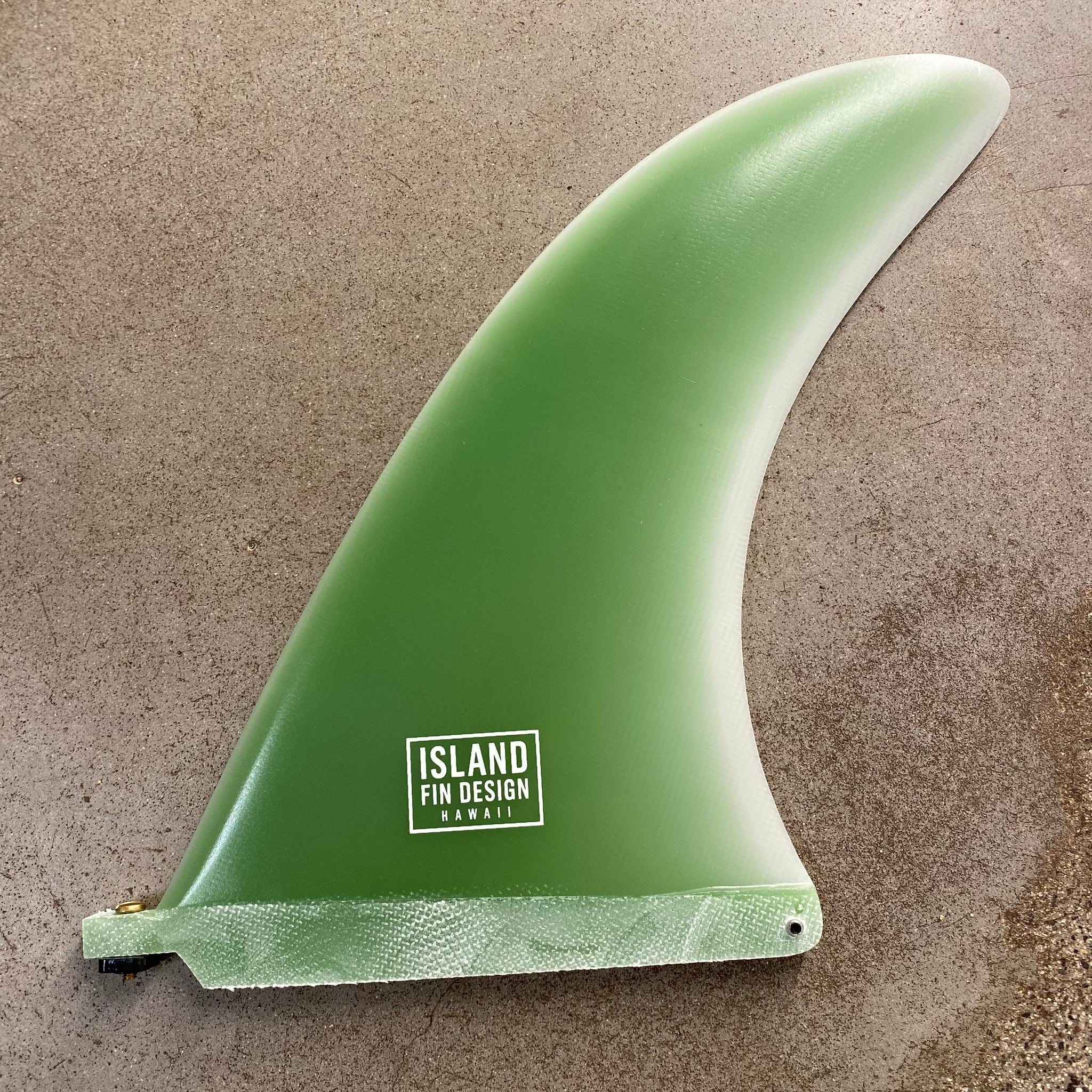 Island Fin Design Kaholo 9.5" GreenFade