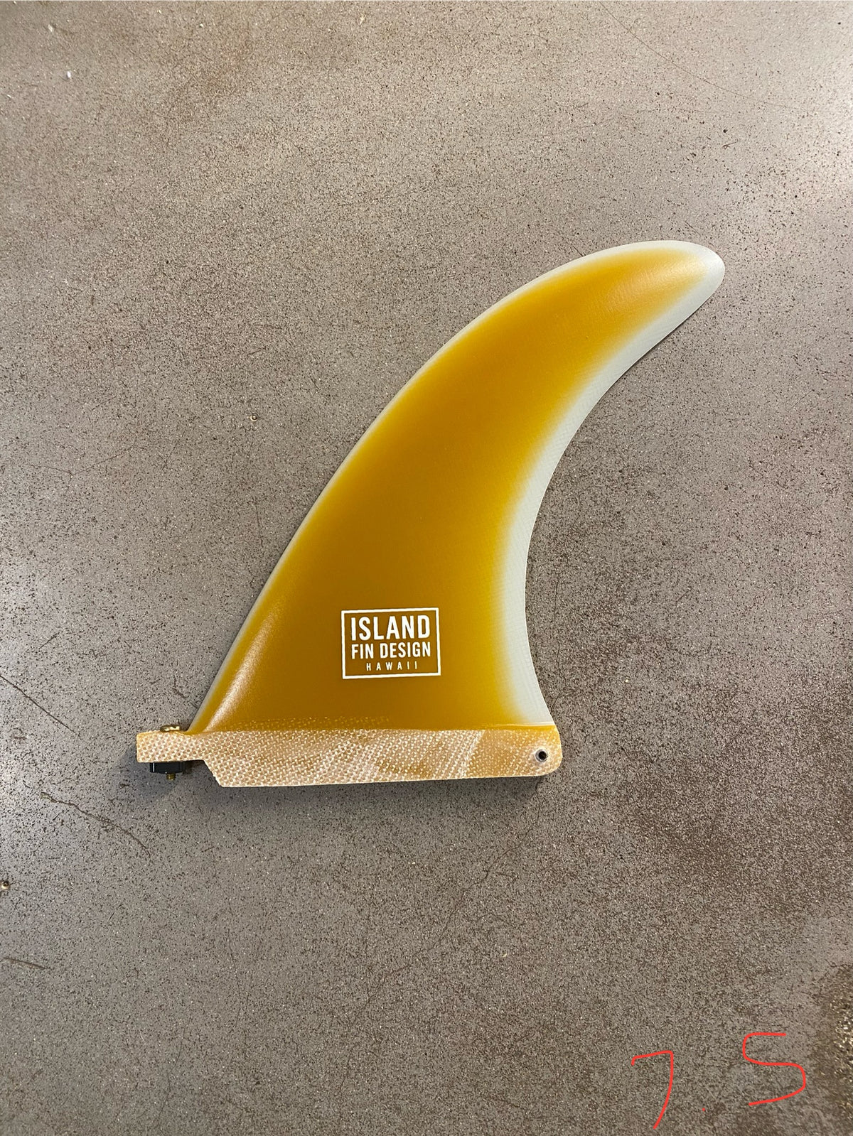 Island Fin Design Makai 8.5" OrangeFade