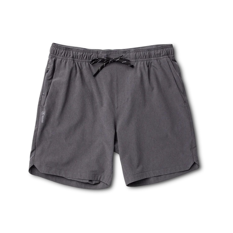 Roark Serrano 7" Active Stretch Short Charcoal Heather