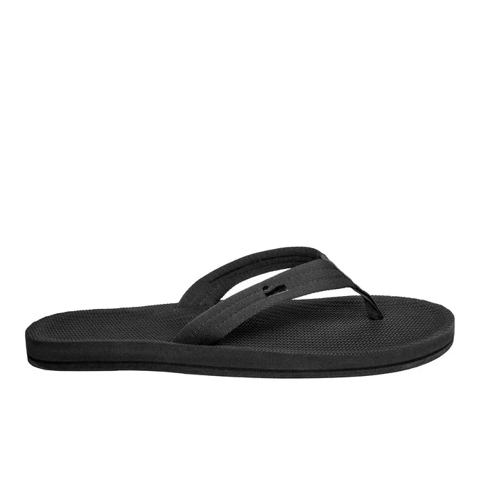 Indosole Mens Easy Living Flip Flop Black