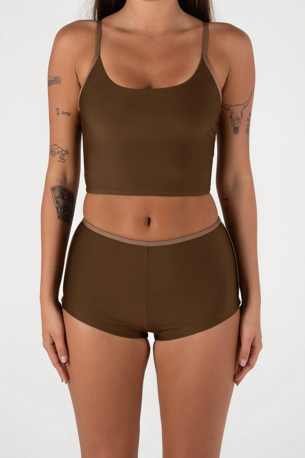 Inner Relm Ninety Nine Full Coverage Bikini Top Coco