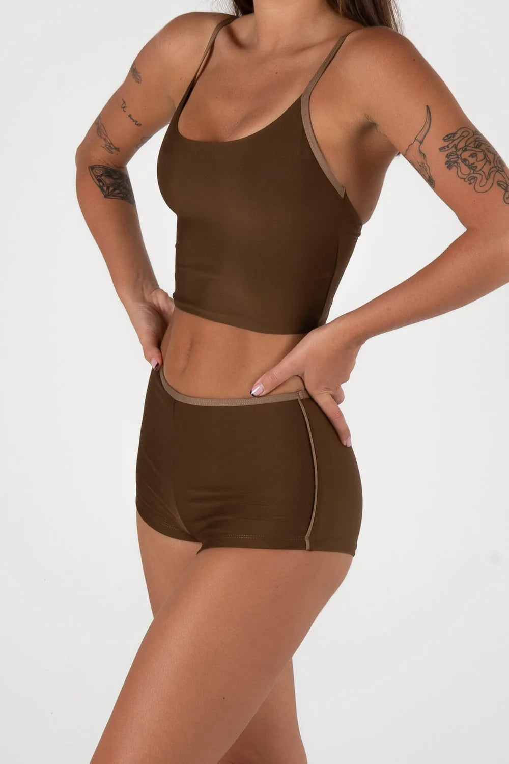Inner Relm Ninety Nine Full Coverage Bikini Top Coco