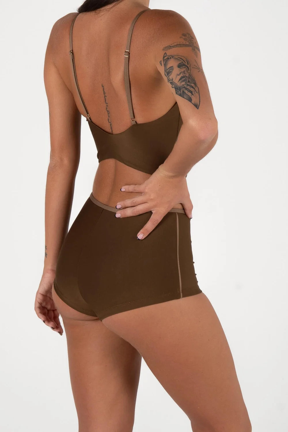 Inner Relm Ninety Nine Full Coverage Bikini Top Coco