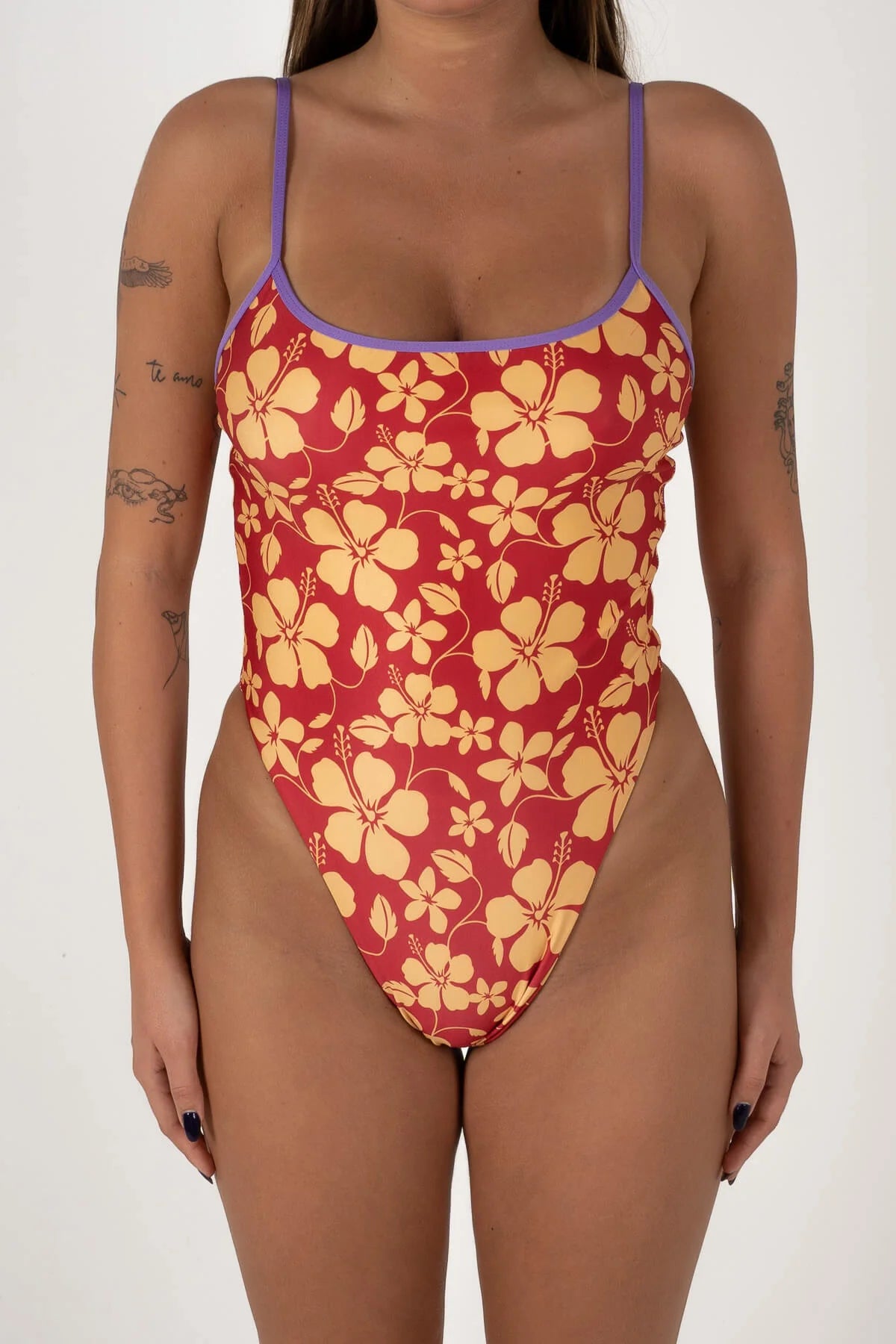 Inner Realm Hellacute One Piece Aloha Red