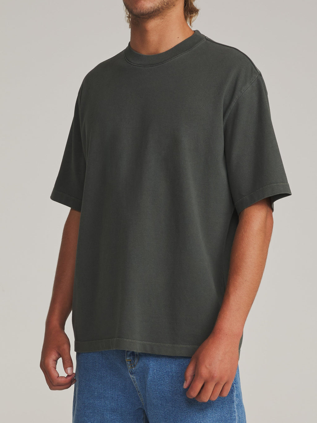 Katin Box Fit Tee Black Vintage Wash
