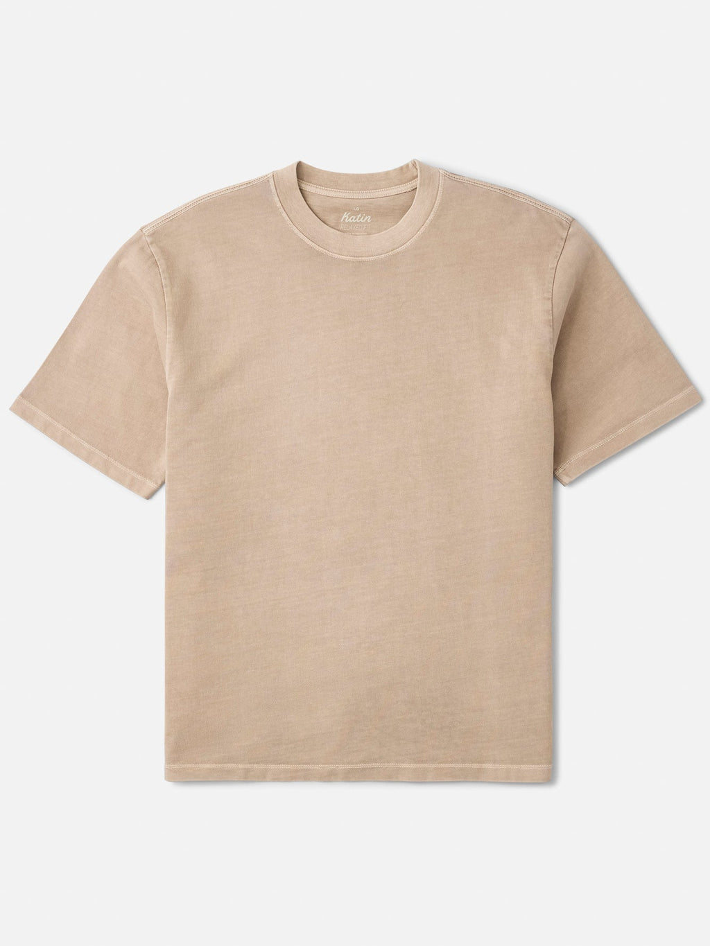 Katin Box Fit Tee Taupe Vintage Wash